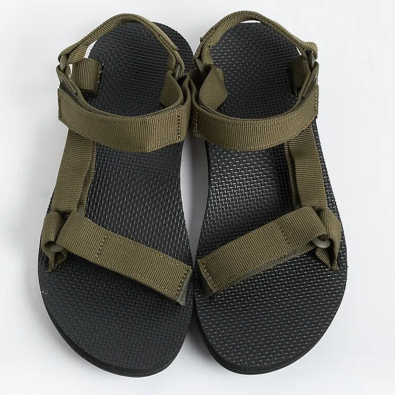 TEVA collezione uomo Teva - Sandalo - 1004006 - Nero/ Verde<Collezione Scarpe Uomo Sandali