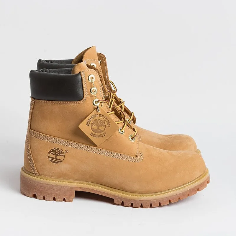 TIMBERLAND - Collezione Uomo Timberland - Hiking Boot - Tmb 010061 Nabuck Giallo<Collezione Scarpe Uomo Polacchi