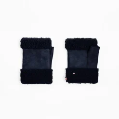 Toasties - Guanti Senza Dita - Blu Navy<Collezione Accessori Donna Guanti