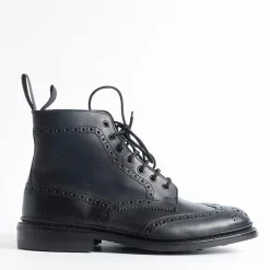Tricker's - Anfibio - Stow Nero - Dainite<Collezione Scarpe Uomo Anfibi