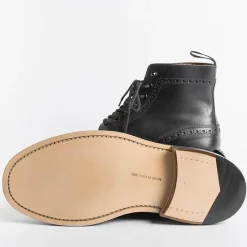Tricker's - Anfibio - Stow Nero - Fondo Cuoio<Collezione Scarpe Uomo Anfibi