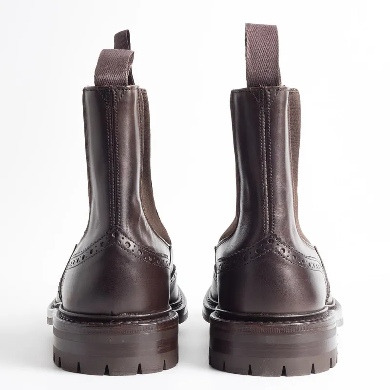 Tricker's - Beatles In Pelle - Henry - Espresso<Collezione Scarpe Uomo Polacchi