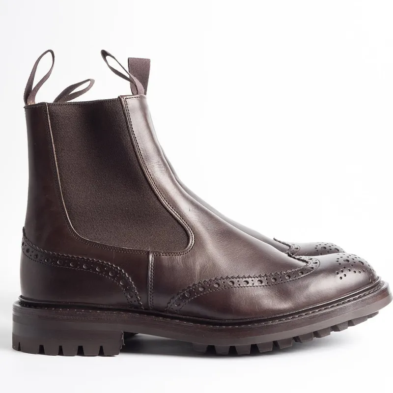 Tricker's - Beatles In Pelle - Henry - Espresso<Collezione Scarpe Uomo Polacchi