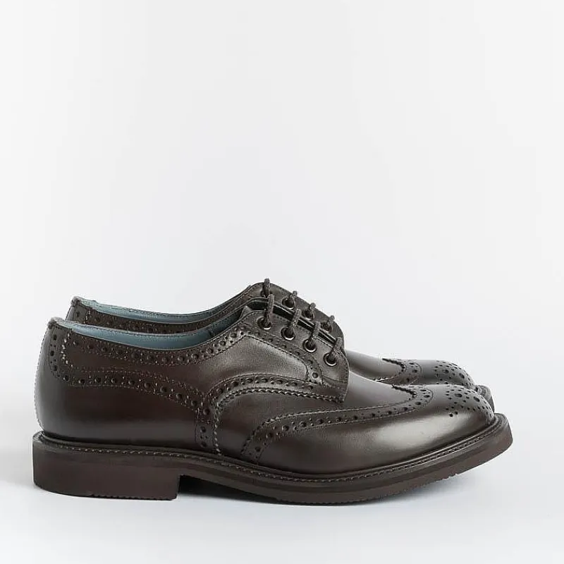 Tricker's - Derby - Bourton - Vibram Gumlite - Espresso<Collezione Scarpe Uomo Allacciate