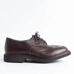 Tricker's - Derby In Pelle - Bourton Naster - Testa Di Moro<Collezione Scarpe Uomo Allacciate