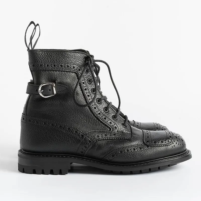 Tricker's - L7565 - Anfibio - Maria - Nero<Collezione Scarpe Donna Anfibi