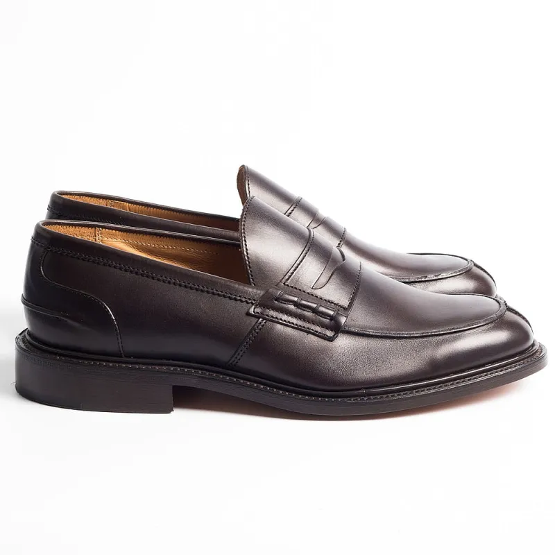 Tricker's - Mocassino In Pelle - James - Espresso<Collezione Scarpe Uomo Mocassini