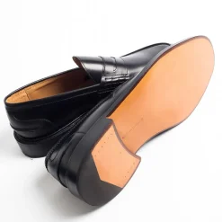 Tricker's - Mocassino Pelle - James - Nero<Collezione Scarpe Uomo Mocassini