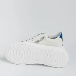 VALSPORT 1920 Valsport - Sneakers Tournament Up - Vt2215W - Bianco Laminato Argento<Collezione Scarpe Donna Sneakers