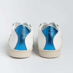VALSPORT 1920 Valsport - Sneakers Tournament - Vt2210W - Bianco Verde Bluette<Collezione Scarpe Donna Sneakers