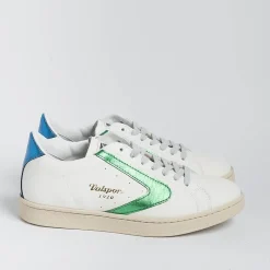 VALSPORT 1920 Valsport - Sneakers Tournament - Vt2210W - Bianco Verde Bluette<Collezione Scarpe Donna Sneakers