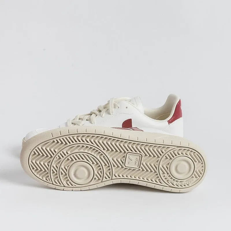 VEJA - Collezione Uomo Veja - Sneakers - V 10 - Bianco Bordeaux<Collezione Scarpe Uomo Sneakers