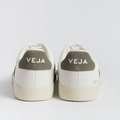 VEJA - Collezione Uomo Veja - Sneakers Campo - Bianco Verde Kaki<Collezione Scarpe Uomo Sneakers