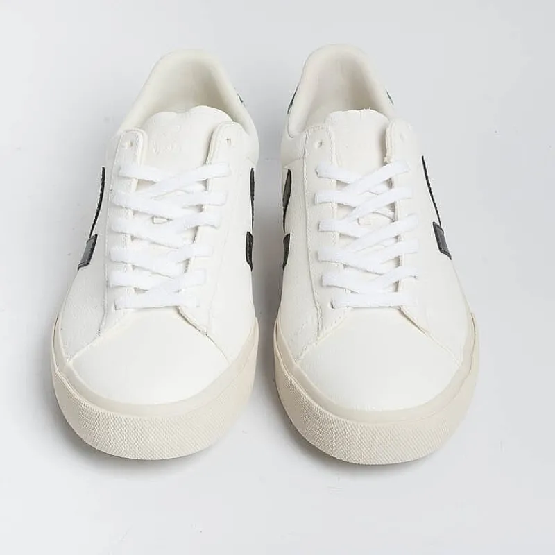 VEJA - Collezione Uomo Veja - Sneakers Campo - Bianco Nero Verde<Collezione Scarpe Uomo Sneakers