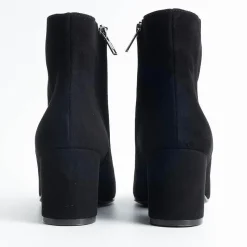 Via Roma 15 - 2309 - Stivaletto - Camoscio - Nero<Collezione Scarpe Donna Stivaletti