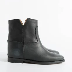 Via Roma 15 - Stivaletto 1626 - Malibu Nero (Cuoio)<Collezione Scarpe Donna Stivaletti