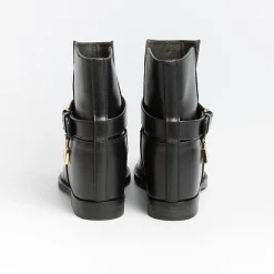 Via Roma 15 - Stivaletto 4017 - Santa Monica Nero<Collezione Scarpe Donna Stivaletti
