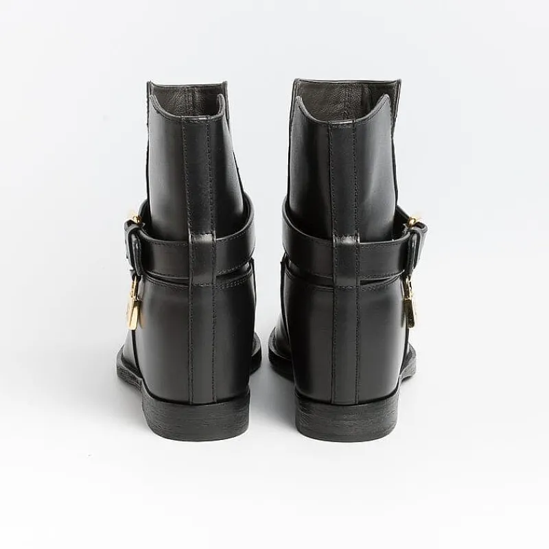 Via Roma 15 - Stivaletto 4017 - Santa Monica Nero<Collezione Scarpe Donna Stivaletti