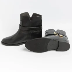 Via Roma 15 - Stivaletto 4017 - Santa Monica Nero<Collezione Scarpe Donna Stivaletti