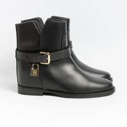 Via Roma 15 - Stivaletto 4017 - Santa Monica Nero<Collezione Scarpe Donna Stivaletti