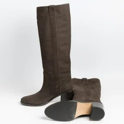 Via Roma 15 - Stivali - 3961 - Nabuk Testa Di Moro<Collezione Scarpe Donna Stivali