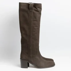 Via Roma 15 - Stivali - 3961 - Nabuk Testa Di Moro<Collezione Scarpe Donna Stivali