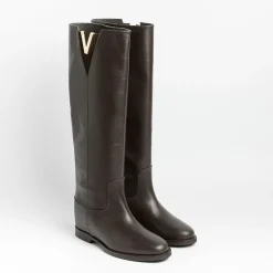 Via Roma 15 - Stivali 3990 - Santa Monica Testa Di Moro<Collezione Scarpe Donna Stivali