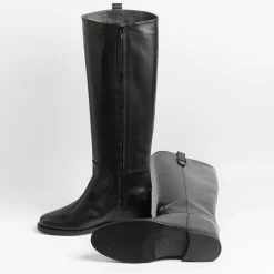 Via Roma 15 - Stivali Con Zip Interna 3983 - Santa Monica Nero<Collezione Scarpe Donna Stivali