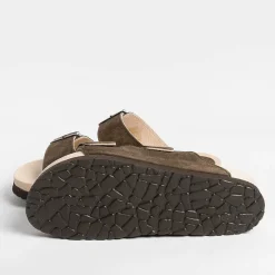 WUD - Sandali Bassi - Root - Ebano<Collezione Scarpe Donna Sandali Bassi